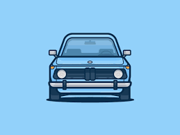 Bmw 2002 Tii Bmw 2002 Bmw 2002 Tii Motorbike Illustration