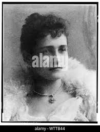 Mrs. Mary Scott Harrison McKee, White House hostess for President Benjamin  Harrison Stock Photo