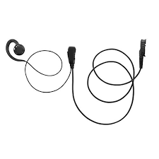 Maxtop Aeh3500 Ax Two Way Radio Swivel Black Headset Earpiece Mic For Motorola Walkie Talkie Mtp3100 Tetra Dp2400