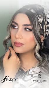 بدون ذره ای ادیت و فیلتر ❌این فیلمو❌هزار بار میبینی ، چون قدرت دستای من  جادوییه 😍💪🏼, کانتورینگ حرفه ای ، سایه جذاب که امضای کار منه . شکل باربی  شد … , @samira.heydari.beauty , ...