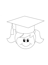 Graduation Coloring Pages For Kindergarten Graduation Day Is A Day That Students Always Look Forwar In 2020 Coloring Pages Free Coloring Pages Coloring Pages To Print