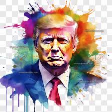 Donald trump zeichnung