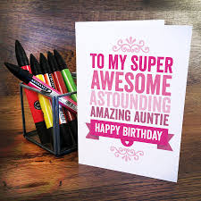 Coloring utensils such as markers, crayons, and colored pencils. Personalised Birthday Card For Auntie Aunt Aunty Birthday Card For Aunt Personalized Birthday Cards Happy Birthday Aunt