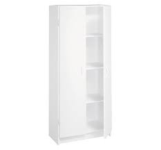 A kitchen pantry cabinet is a spacious cupboard used to arrange and store your utensils and cookware. Closetmaid White Pantry Cabinet White Walmart Com Walmart Com