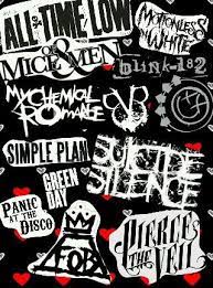 Pin By Shady A On Bands Band Wallpapers Emo Wallpaper Rock Band Logos