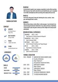 Luxury contoh cover letter terbaik fresh graduate fredlug info. 5 Contoh Cv Fresh Graduate Tanpa Pengalaman Yang Benar Dan Menarik Mamikos Info