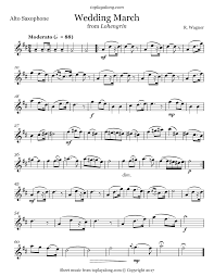 Wagner Wedding March From Lohengrin Awesome Pin Love This Site Http Www Bottlemeamessage Com Great Wa Saxophone Music Saxophone Sheet Music Clarinet Music