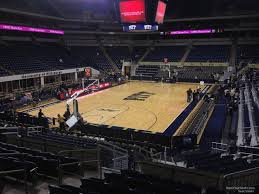 petersen events center section 113 rateyourseats com