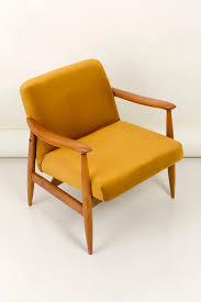 Vintage Velvet Mustard Yellow Pantone Armchair 1960s In 2020 Vintage Leather Armchair Armchair Leather Armchair Modern