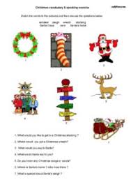 Use this christmas worksheet to teach your students more about finding a way to connect one word to another. 10 Entertaining And Merry Christmas Vocabulary And Language Exercises