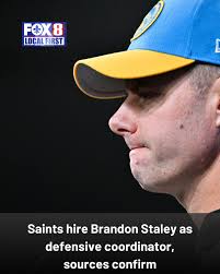 Brandon Staley will be the defensive coordinator of the New Orleans Saints,  sources confirm to Fox 8.