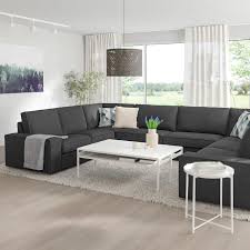 Ikea Kivik Sectional 6 Seat 9 Seater Hillared Anthracite U Formiges Sofa Sofa Wohnung Gestalten
