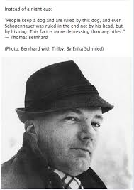 What matters is whether we want to lie or to tell the truth and write the truth. Thomas Bernhard Kunstler Zitate Schriftsteller Literatur