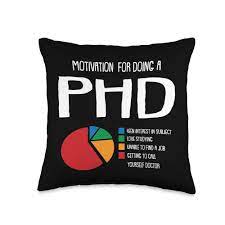 Amazon.com: PHD Pillows PH.D Doctorate Candidate Student Gifts Motivation  PHD Funny PH.D Chart Grad Candidate Student Gift Throw Pillow, 16x16,  Multicolor : Home & Kitchen