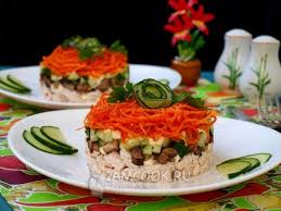 салат с пекинской капустой и курицей и корейской морковью Salat Vostorg S Korejskoj Morkovyu Recept S Izobrazheniyami Nacionalnaya Eda Salaty Idei Dlya Blyud