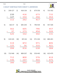 Ficha sistema oseo y muscular segundo de primaria sistema oseo oseo primarias. Three Digit Subtraction With Regrouping Worksheets