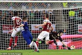 Hazard stole the show in what could be his final game for chelsea. Chelsea 4 1 Arsenal Europa League Final Result Daily Mail Online