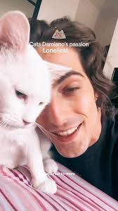 Damiano David and his Feline Companion