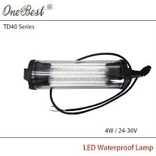 Hntd 4w Td40 24v 36v Cylindrical Transparent Led Panel Light Cnc Machine Tool Waterproof Explosion Proof Led Panel Light Cnc Machine Tools Computer Accessories