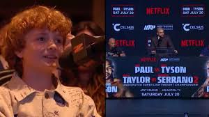 Unexpected moment Mike Tyson and Jake Paul asked what their body counts are  by 14-year-old kid