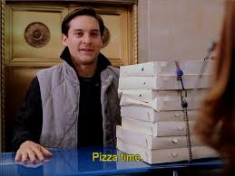 Pizza Time (Tobey Maguire) Minecraft Skin