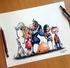 American Dad Creepified Creepy Drawings American Dad Drawing Cartoon Characters