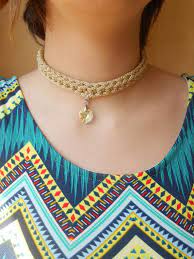 Check spelling or type a new query. Crochet Knitted Choker With Swarovski Heart Etsy