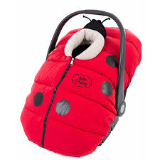 Petit Coulou Car Seat Cover Coccinou Red And Black Carseat Cover Baby Car Seats Babies R Us