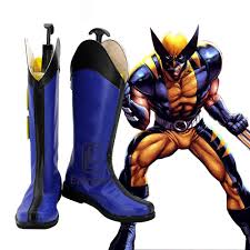 Us 45 89 10 Off Movie Marvel X Men Superhero Wolverine Cosplay Shoes Hallween Boots Custom Made In Shoes From Novelty Special Use On Aliexpress