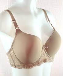 Lucky Doll® Beige Mocha Skintone Nude Cup D Plus Size Microfiber Lace Band  Full Sexy T shirt Underwire Bra 40D 42D 44D 46D 48D, Womens Fashion,  Undergarments & Loungewear on Carousell