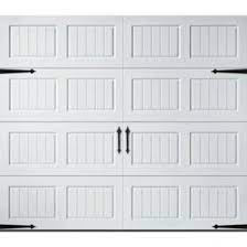 Amarr Hillcrest 1000 White Panel Garage Door Multiple Options Sam S Club Single Garage Door Carriage House Garage Doors Garage Doors