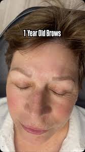 ✨Aunt Janet is back!! , ✨Aunt Janet came back for her Annual Touch Up and  her brows were needing a little love, but overall were looking really  good!! , ✨We refreshed her brows with a little warmth ...