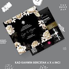 Kami sediakan beberapa contoh yang menarik untuk anda jadikan sebagai inspirasi. Kad Kahwin 6 X 6 Kad Kahwin