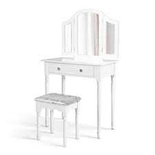 4.1 out of 5 stars. Artiss Dressing Table Stool Mirror Drawer Makeup Jewellery Cabinet Org Bedloves