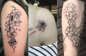 An entire cherry blossom tattoo from shoulder blade to biceps is perfect for summer days out in sleeveless shirts. Cherry Blossom Tattoo Meaning Designs Ideas And Much More