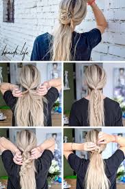 Rollen sie den zopf und befestigen sie hinter dem rechten ohr. 7 Schritte Anleitung Halboffene Rosen Sommerfrisur Braids Life Frisuren Anleitung Flechten Sommerfrisuren Dutt Frisur Anleitung