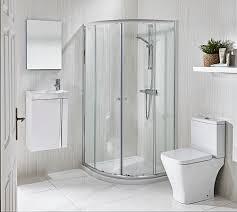 Extending the shower area along the entirety of the rear wall will result in a larger than average (and more luxurious) shower experience without taking up lots of space and overwhelming the room. What Shower Room Dimensions Are Best Basi Bathrooms