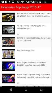 Lagu lagu pop yang mereka nyanyikan mulai banyak diputar di stasiun radio di seluruh indonesia. Indonesian Pop Songs 2016 For Android Apk Download