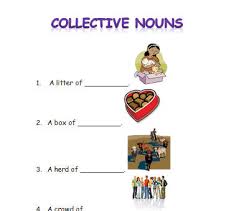 Grade 3 free learning materials and more! Collective Nouns Activity