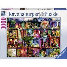 Dank der speziellen mappe erhältst du die möglichkeit zum sortieren, aufbewahren und transportieren der teile deines puzzles. Puzzle 1000 Teile 70x50 Cm Magische Marchenstunde Ravensburger Mytoys