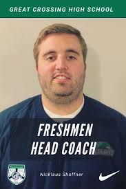 We are proud to announce Nicklaus Shoffner as our new Freshmen Head Coach.  Coach Shoffner is entering his second season coaching with Great Crossing  High School. Before coaching at Great Crossing, Coach