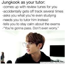 Jungkook Imagine Tutor Bts Imagine Bts Scenarios Bts Funny