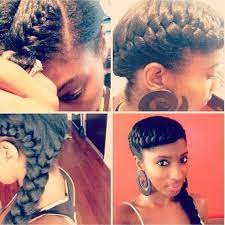 You can see these braids at the back of the head of the sphinx. Nhhnbemagazine Protectivestyle Transitioningtonatural Naturalgirls Braided Naturalhairdaily Naturallyme Hair Styles Natural Hair Styles Hair