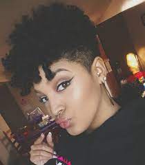 Pin On Tapered Natural Straightened Hair
