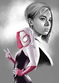 Gabby likes Spider Gwen. Super Grooms is extremely fortunate to have her as  she is probably the most talented Groomer for her age in Ohio.She started a  year and a half ago