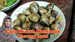 Tumiskan bahan2 tumbuk bila dh naik bau masukkan santan n lokan. Cara Memasak Kerang Makanan Laut Resipi 2021