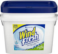 Windfresh Laundry Detergent Powder, Fresh Scent (35 lbs., 215 Loads)