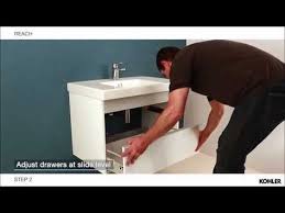 Ikea Godmorgon Double Sink Installation Instructions Youtube Installing Cabinets Vanity Top Cabinet