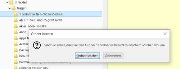 Folgender befehl sucht nach leeren ordnern unter linux und löscht diese dann daraufhin direkt Thunderbird Ordner Sollen Geloscht Werden