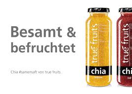 Check spelling or type a new query. Chiasamen Saft Kampagne Von True Fruits Bei Samenstau Schutteln Absatzwirtschaft